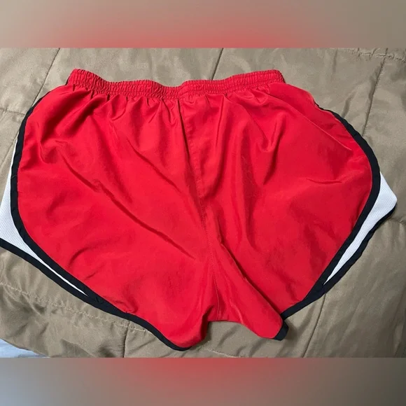 Women’s Nike Dri-FIT Red Shorts - Medium - Picture 3 of 3